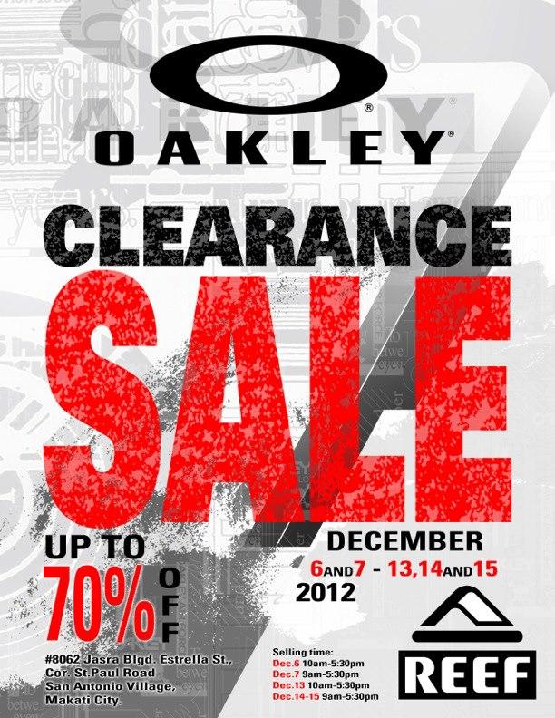 oakley sale