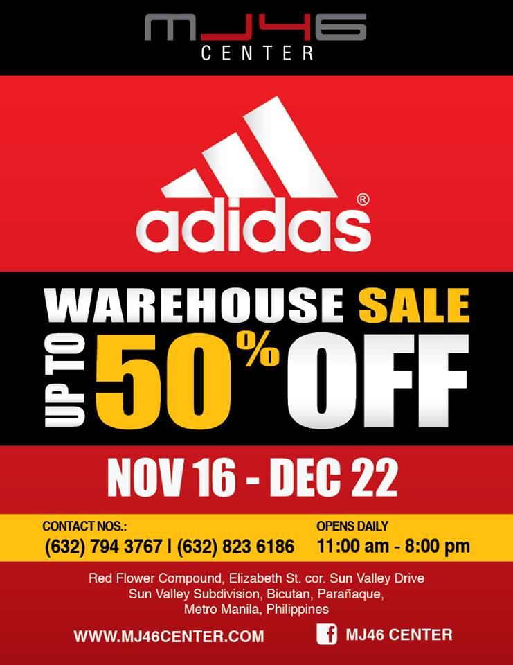 Adidas Warehouse Sale | Manila On Sale