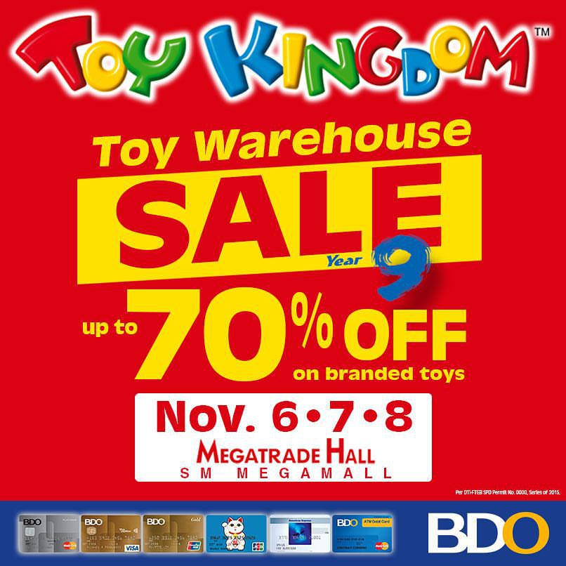 toy warehouse sale 2018