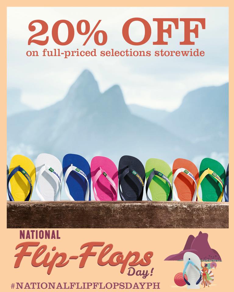 Today Only: 20% Off Havaianas Flip Flops! | Manila On Sale
