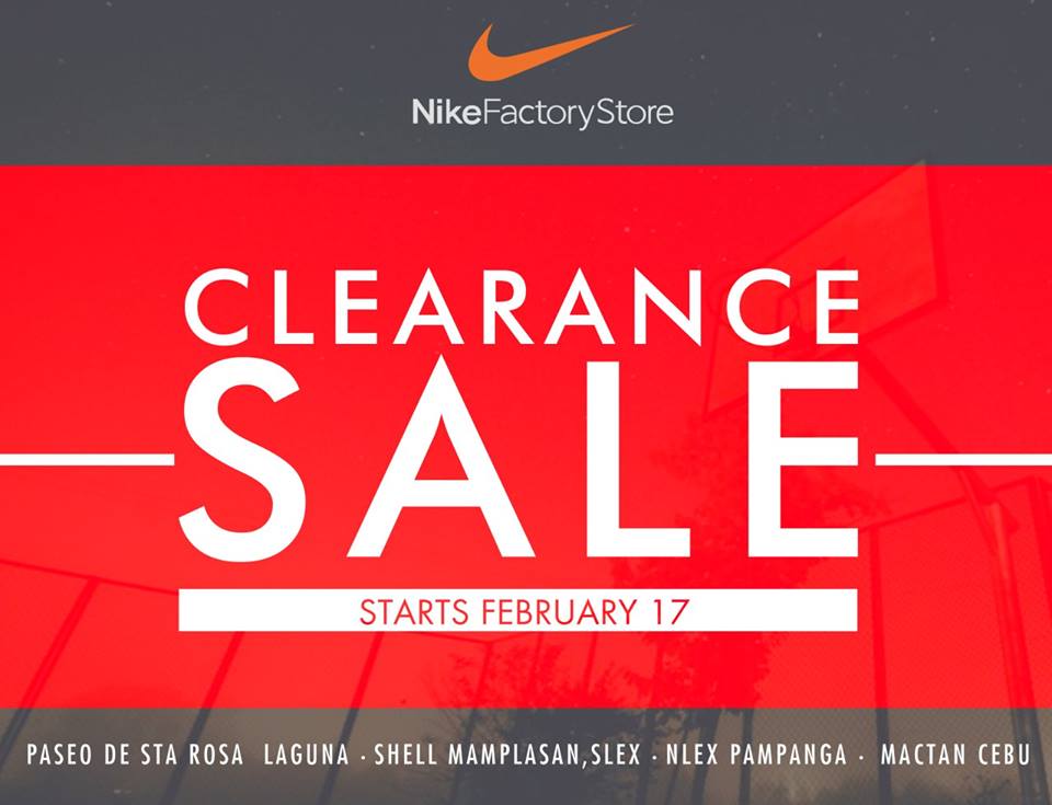 nike factory outlet manila sale