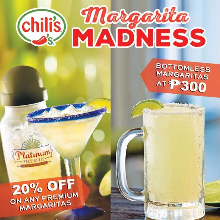 Margarita Madness at Chili’s Manila On Sale
