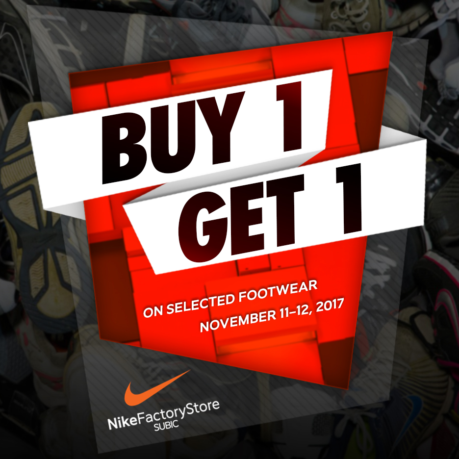 Buy 1 Take 1 Shoes at Nike Factory Store Subic | Manila On Sale