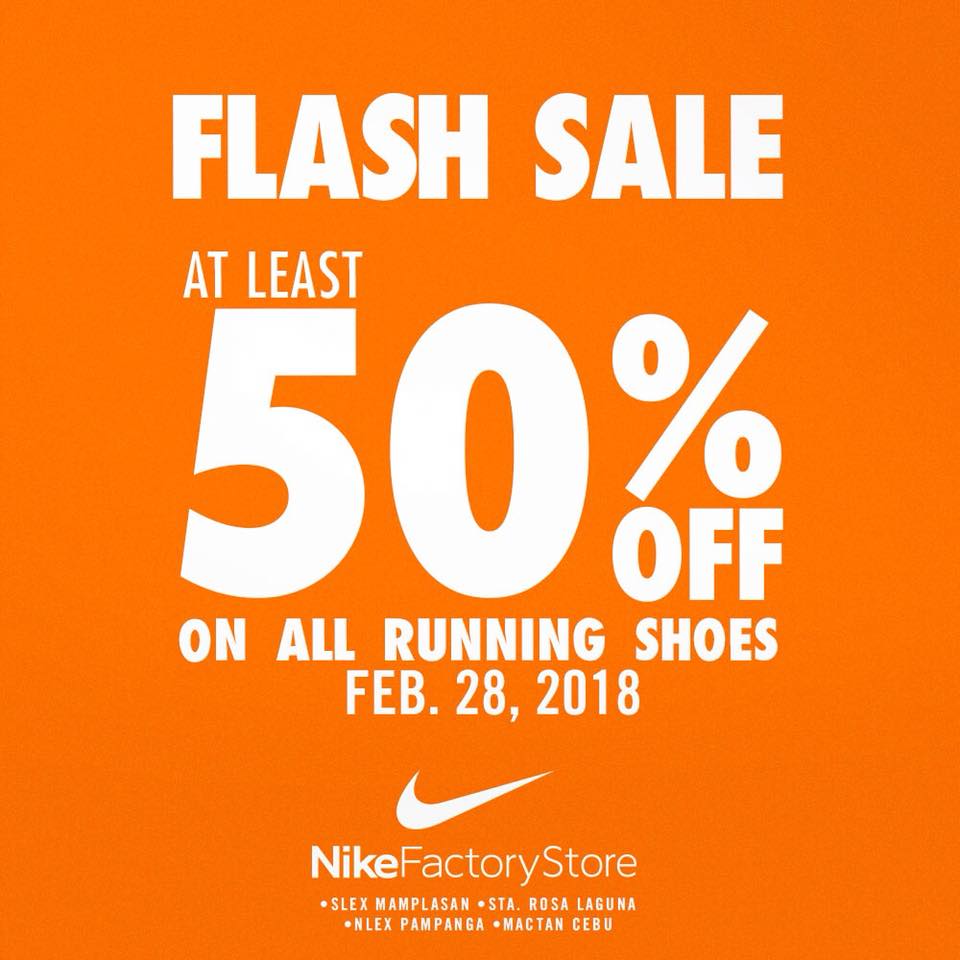 Nike Factory Store Flash Sale | Manila On Sale