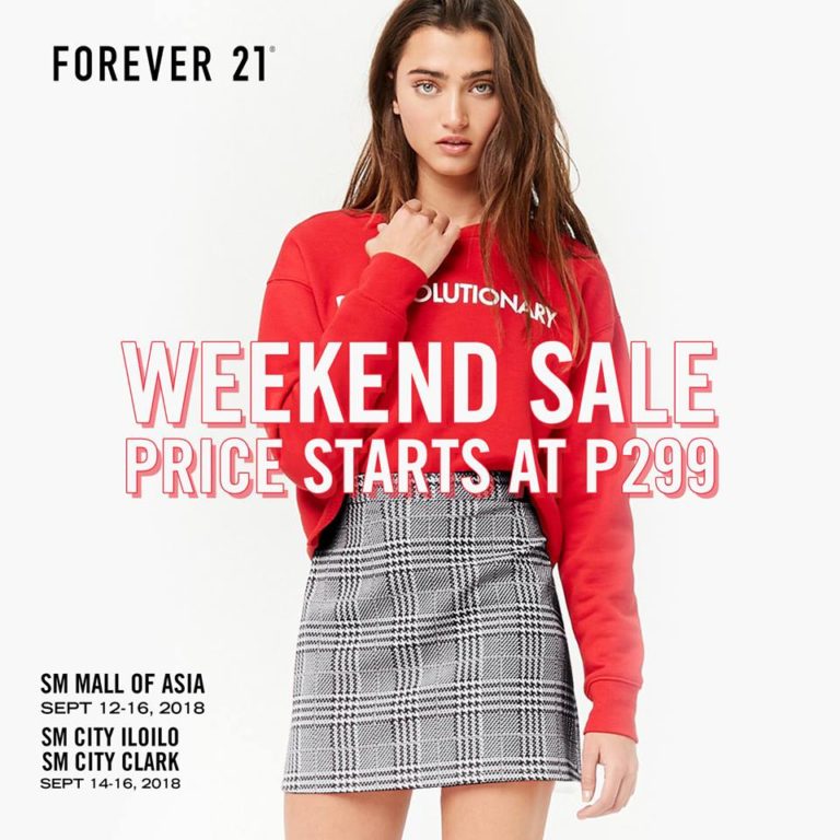 Forever 21 Weekend Sale September 2018 | Manila On Sale