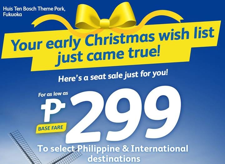 Cebu Pacific Air Seat Sale October 2018 | Manila On Sale