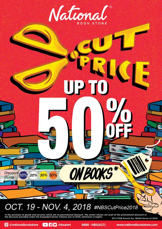 Download National Book Store Cut Price Sale | Manila On Sale