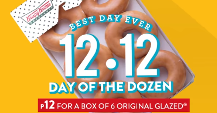 Krispy Kreme Original Glazed for Only Php12 | Manila On Sale