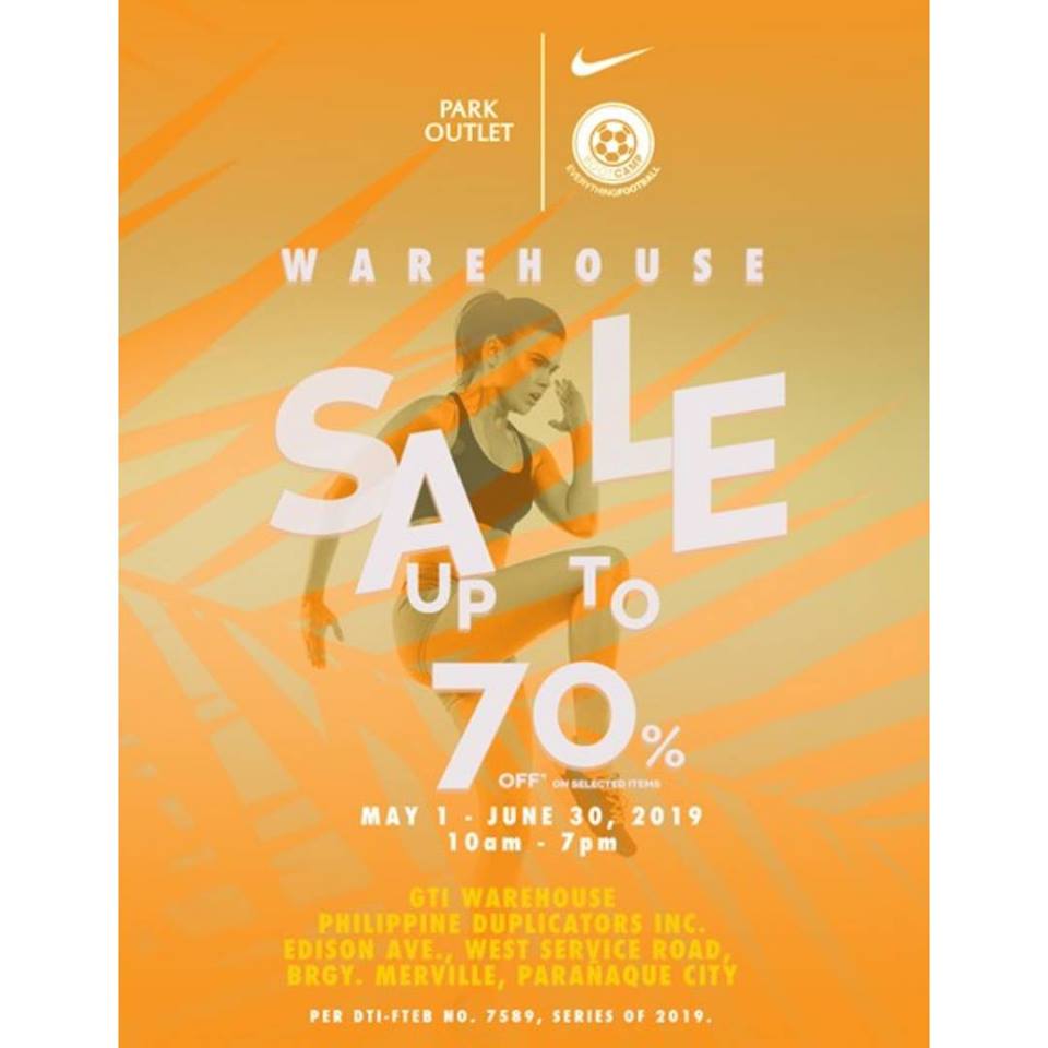 nike warehouse sale 2020