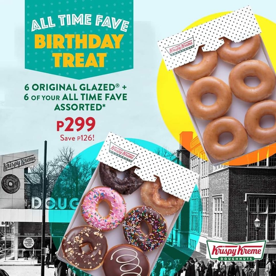 Krispy Kreme Birthday Treat July 2019 | Manila On Sale