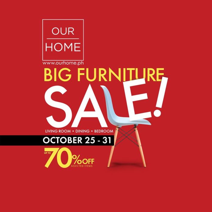 Our Home Big Furniture Sale Oct 2019 Manila On Sale