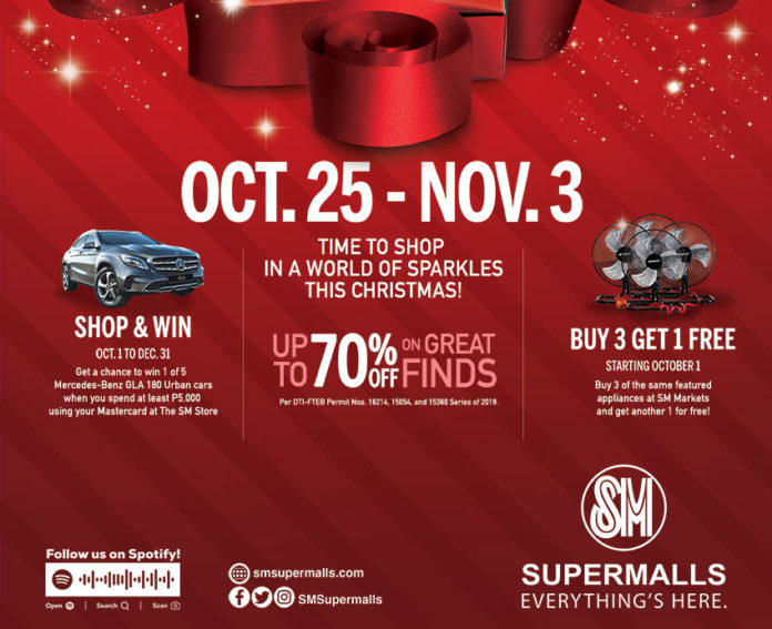 SM Malls and SM Store Pre-Holiday Sale 2019 | Manila On Sale