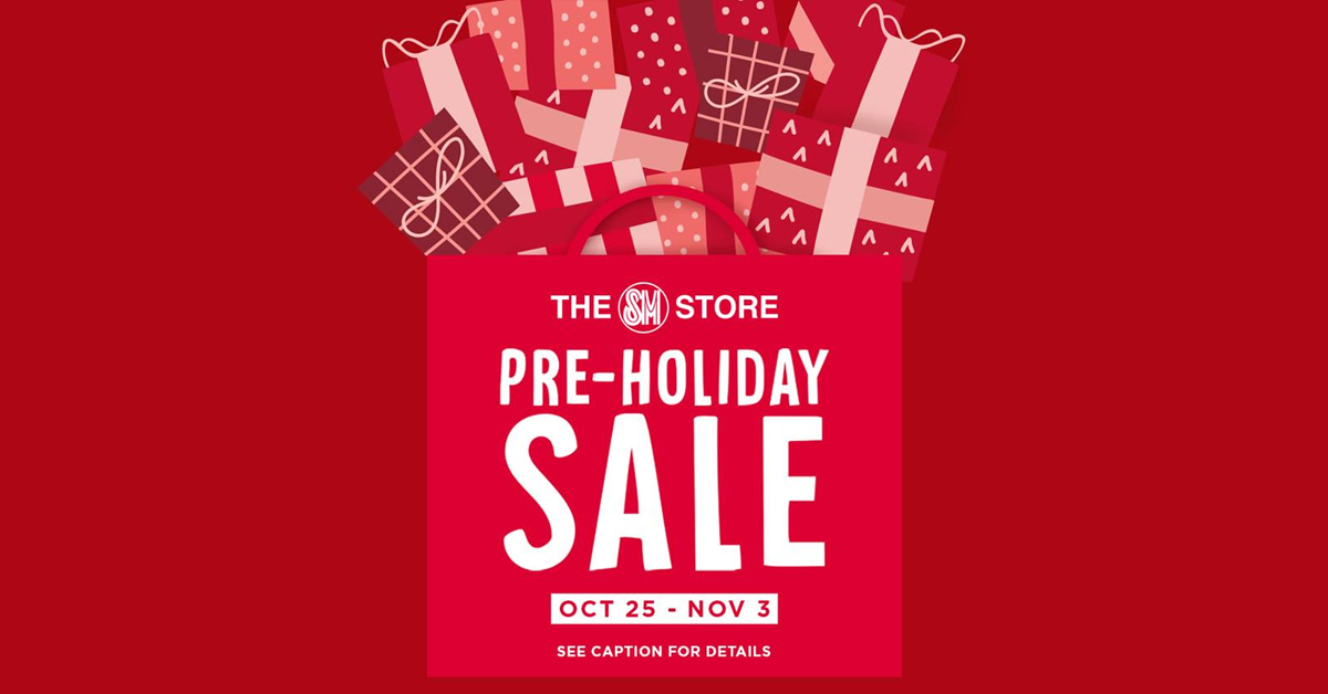 Holiday sale.