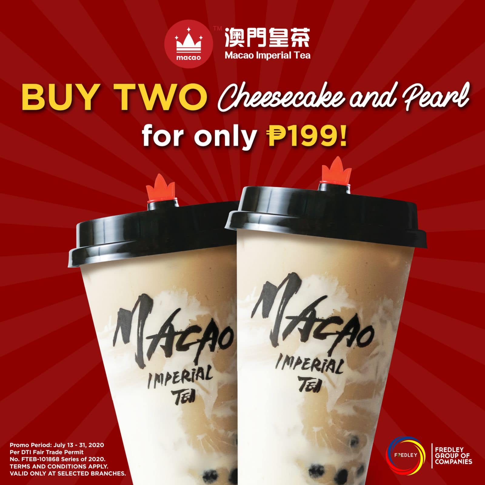 Macao Imperial Tea BUY 2 for only P199 Promo - 2020 | Manila On Sale