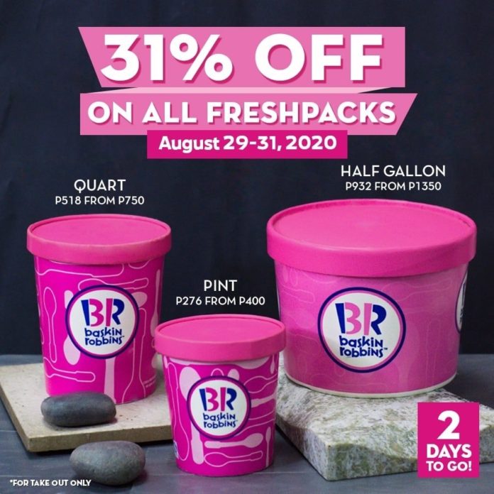 Baskin-Robbins 31% OFF Promo | Manila On Sale