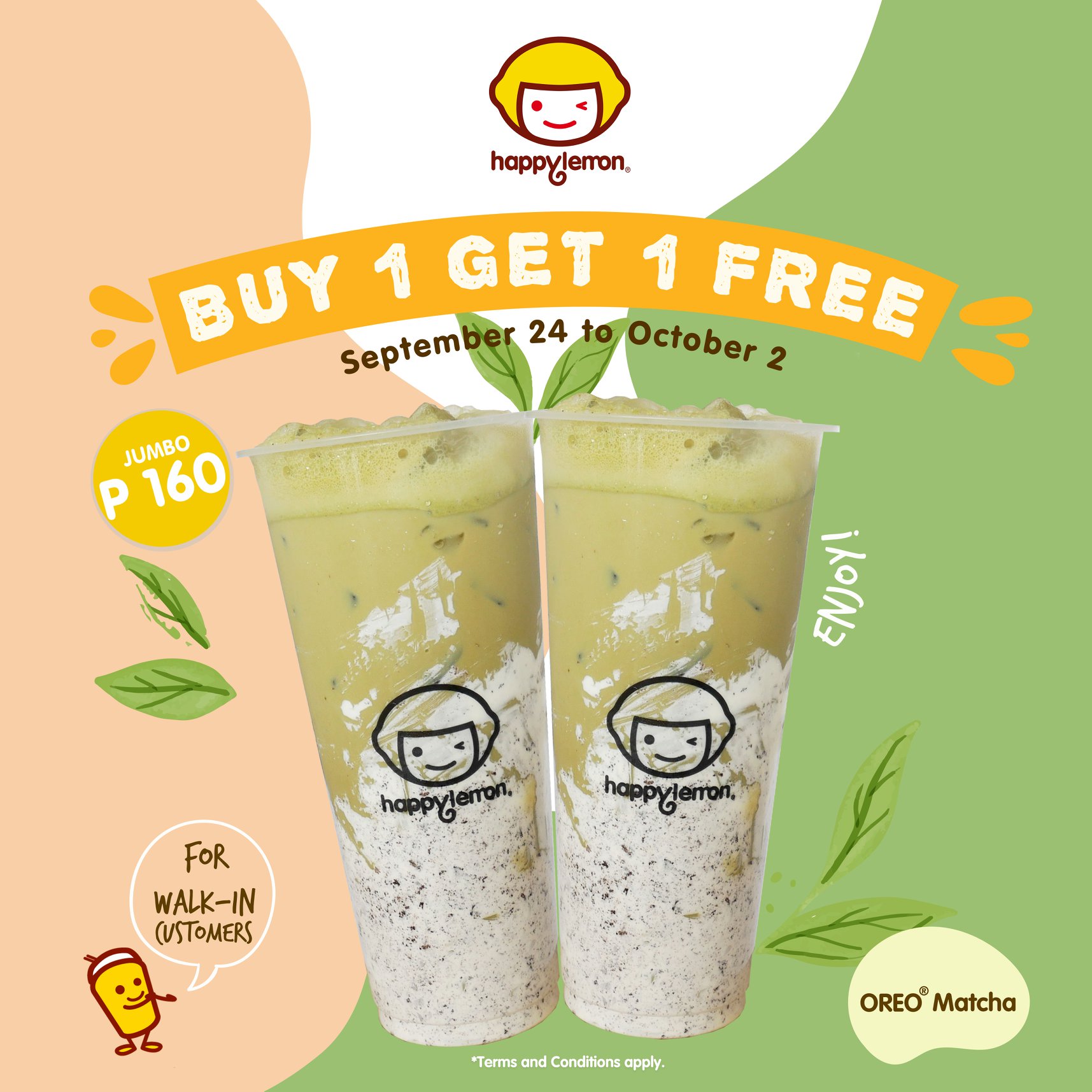 Buy 1 Get 1 Happy Lemon | Manila On Sale