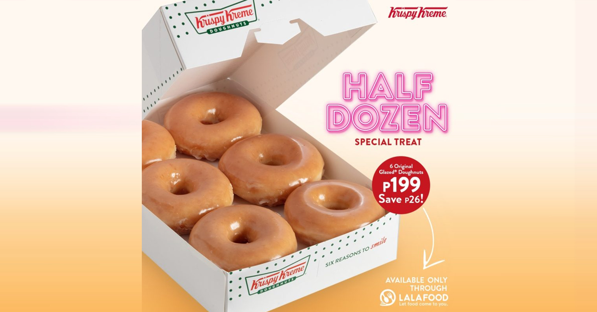 Krispy Kreme x LalaFood P199 Weekend Promo | Manila On Sale