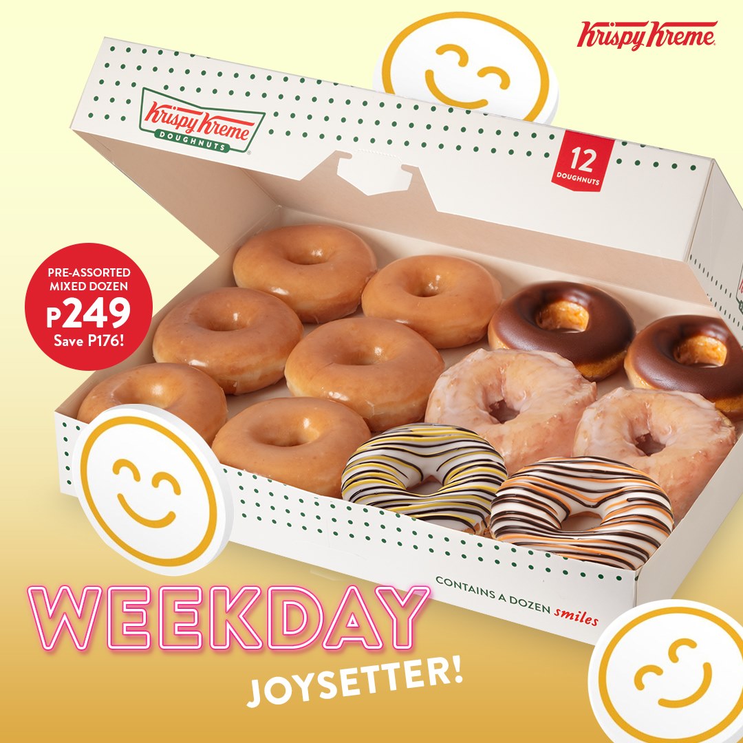 Krispy Kreme Weekday Joysetters Promo | Manila On Sale