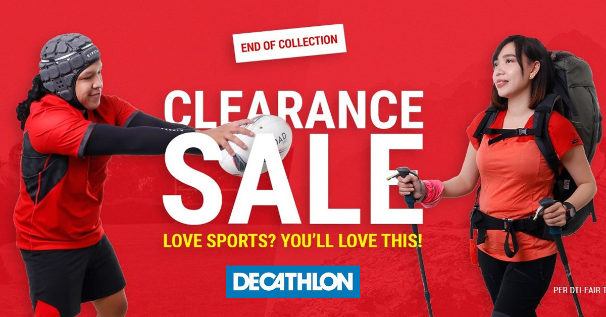 decathlon end of season sale