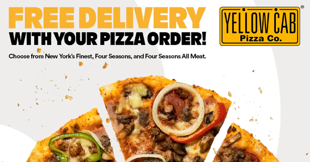 Yellow Cab Free Delivery October Promo Manila On Sale