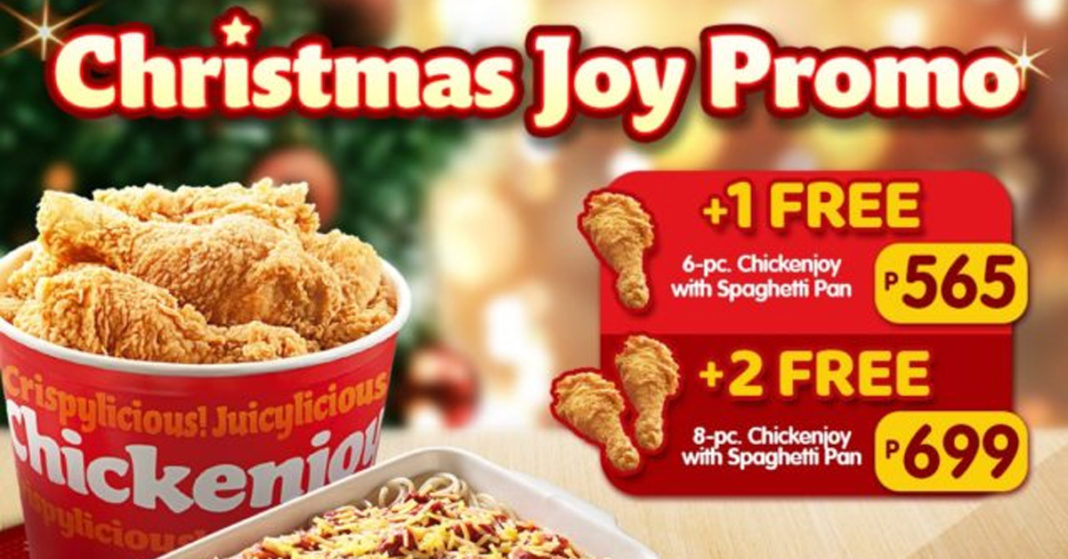 Jollibee Christmas Joy Promo!