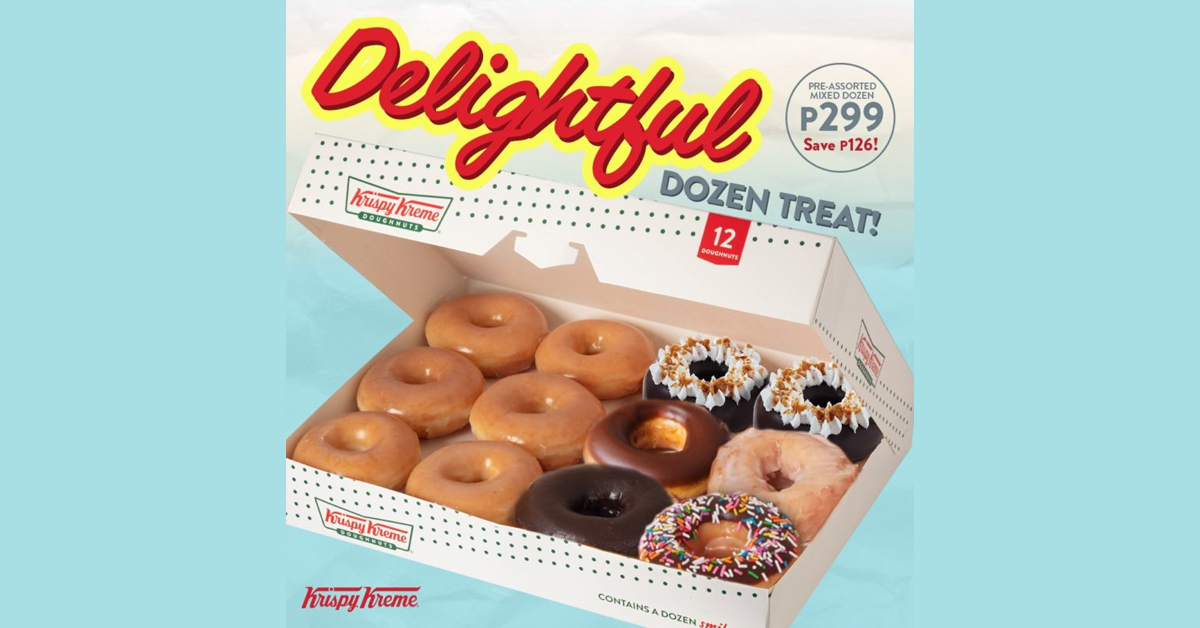 Krispy Kreme November Delightful Dozen Treat | Manila On Sale