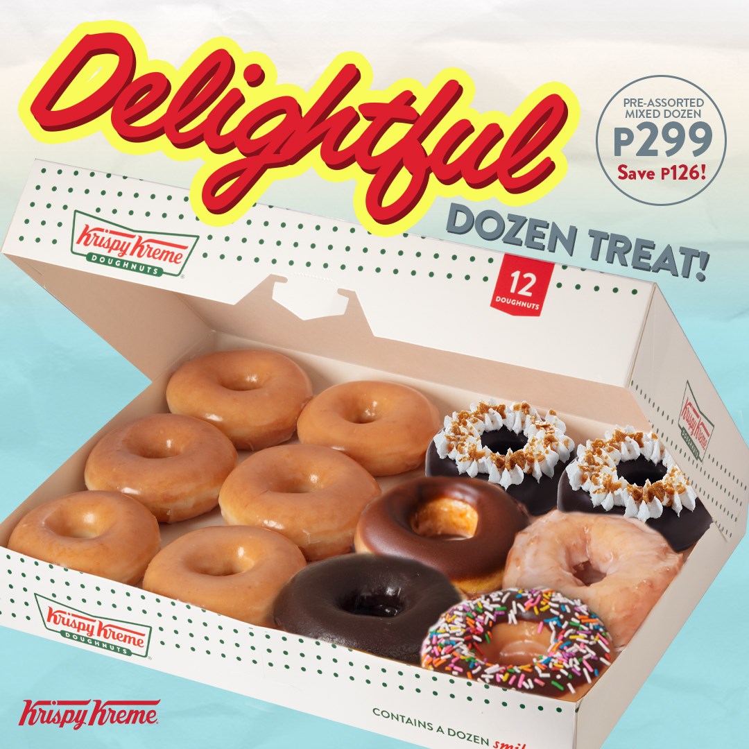 Krispy Kreme November Delightful Dozen Treat Manila On Sale 5157