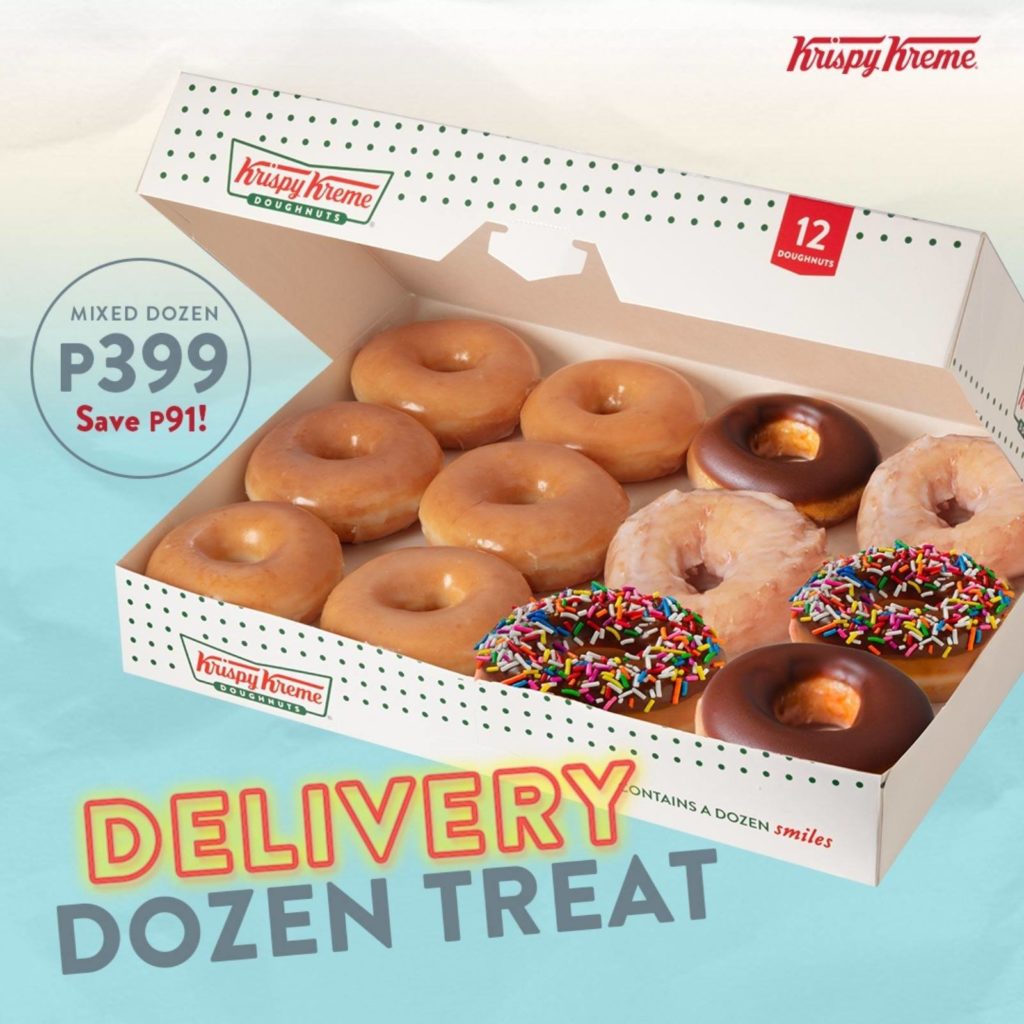 Krispy Kreme Delivery Dozen November Treat | Manila On Sale