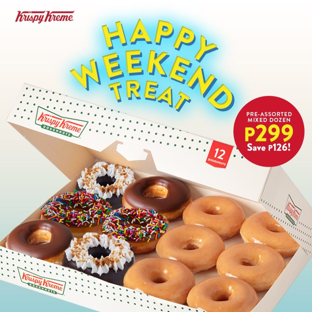 Krispy Kreme Happy Weekend P299 Treat | Manila On Sale