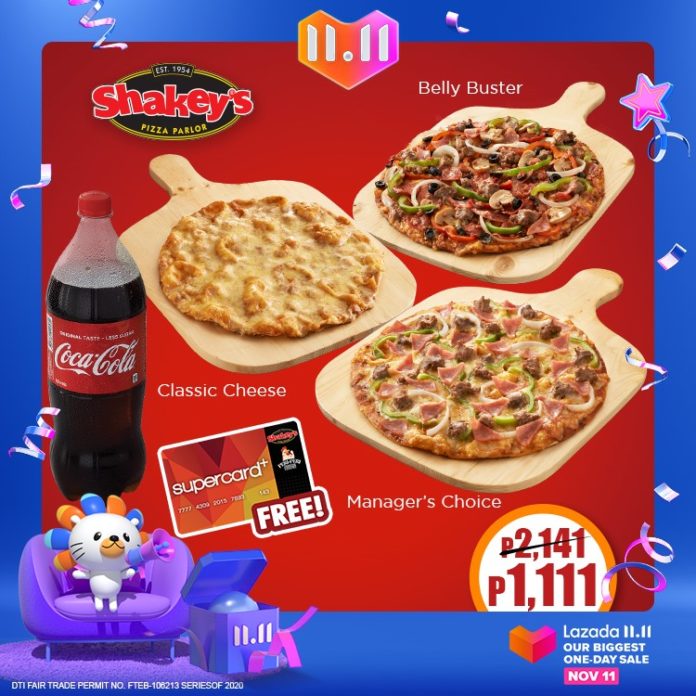 Shakey's 11.11 Pizza Party Promo | Manila On Sale