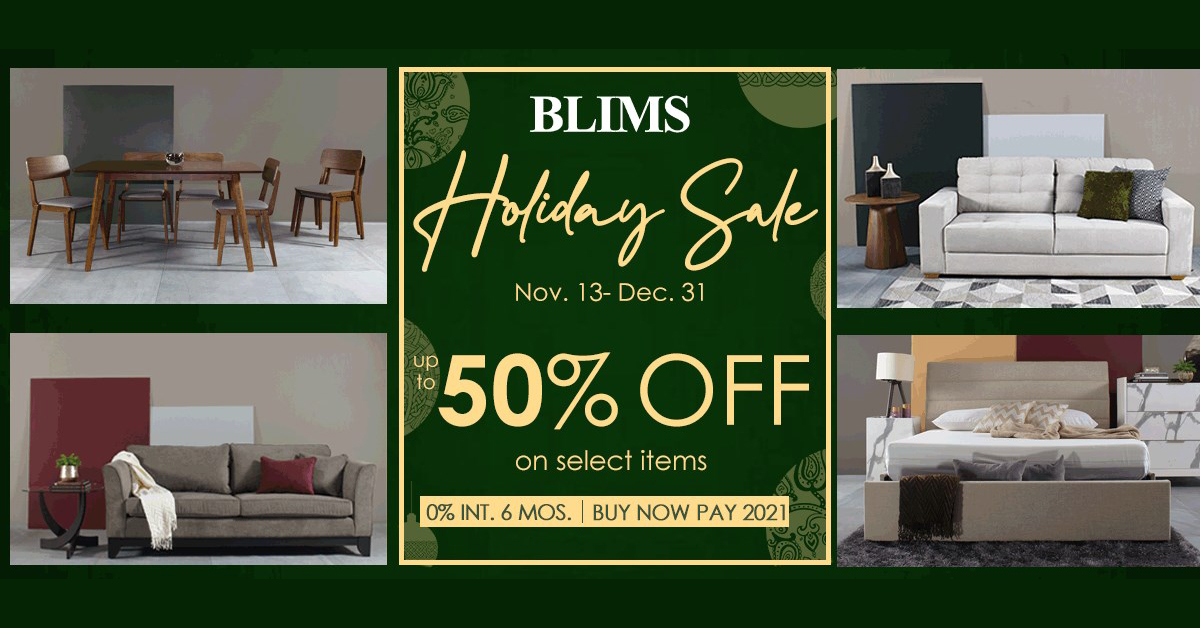 Holiday furniture store sales