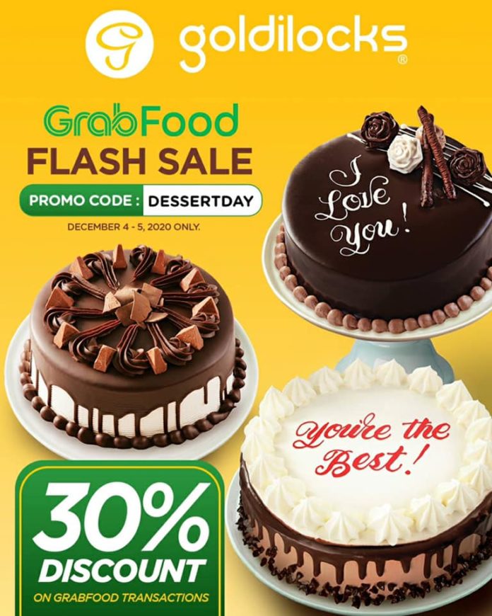 Goldilocks 30% OFF Grab Food Flash Sale | Manila On Sale