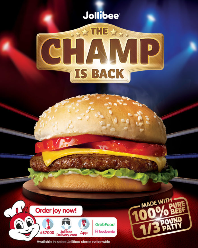 Jollibee - The Champ is Back! | Manila On Sale