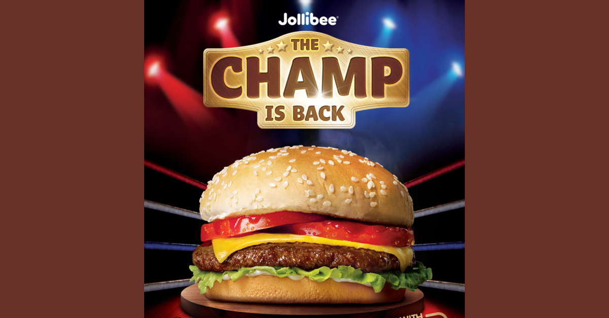 Jollibee - The Champ is Back! | Manila On Sale