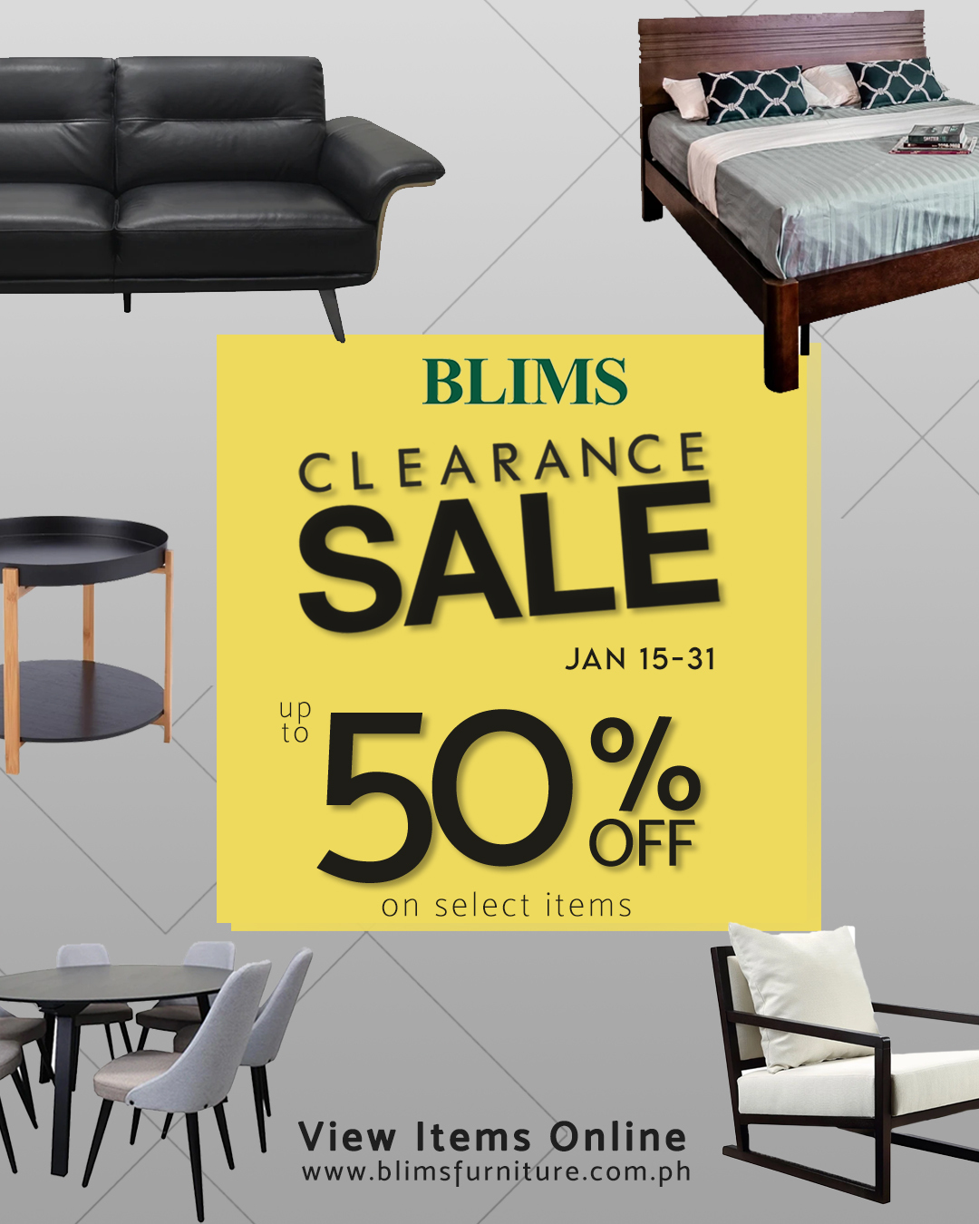 BLIMS Furniture Clearance Sale | Manila On Sale