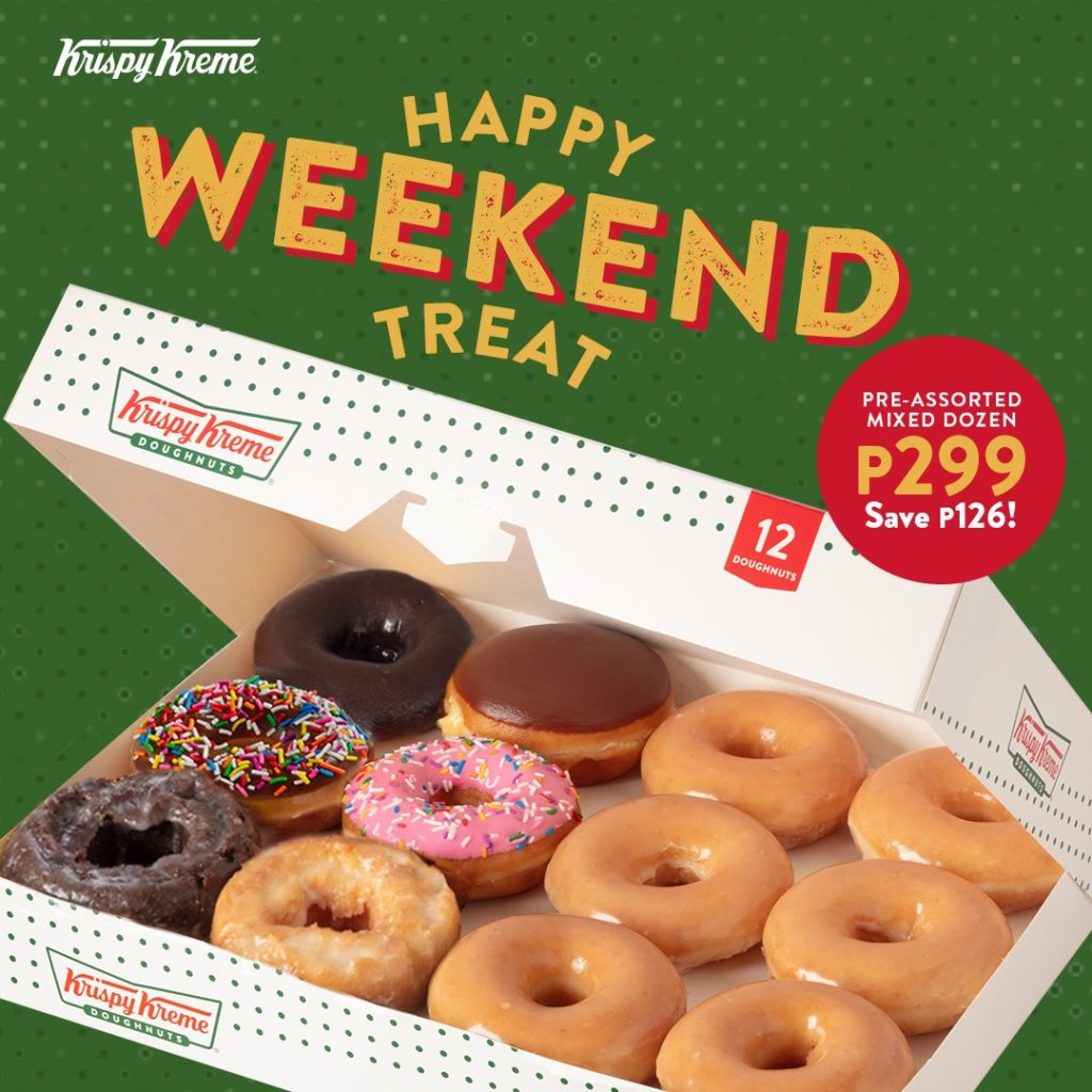 Krispy Kreme January Weekend Treat | Manila On Sale