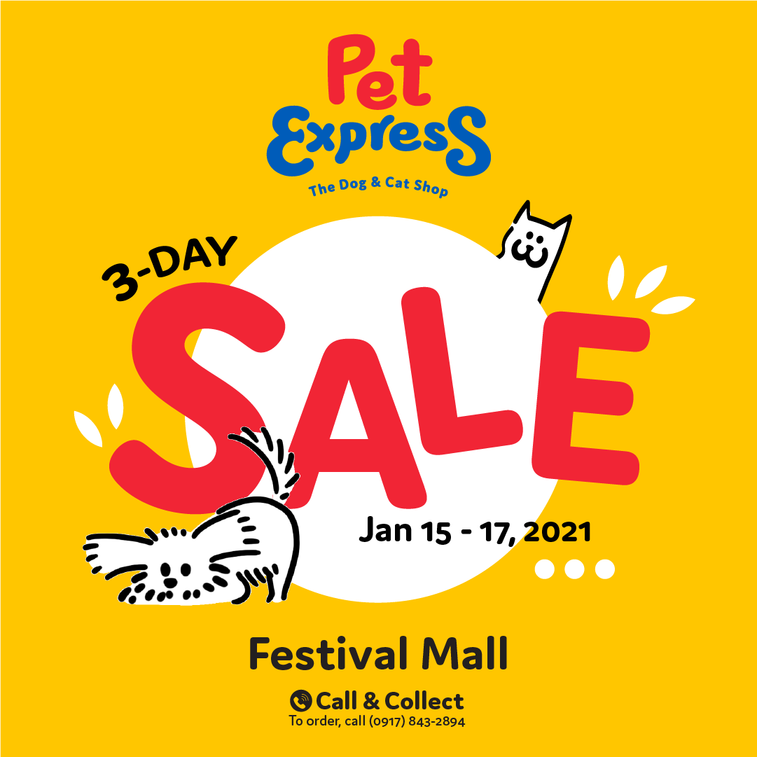 Pet Express Festival Mall 3 Day Sale Manila On Sale