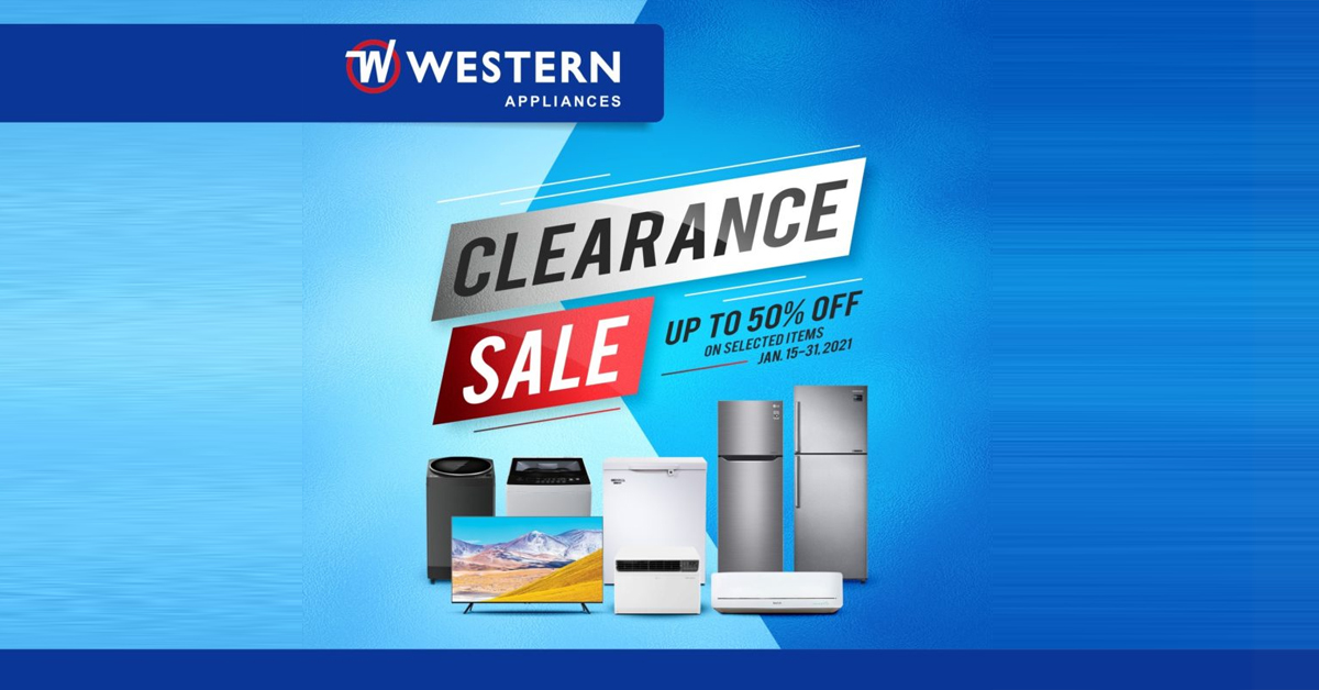 Western Appliances CLEARANCE SALE! Manila On Sale