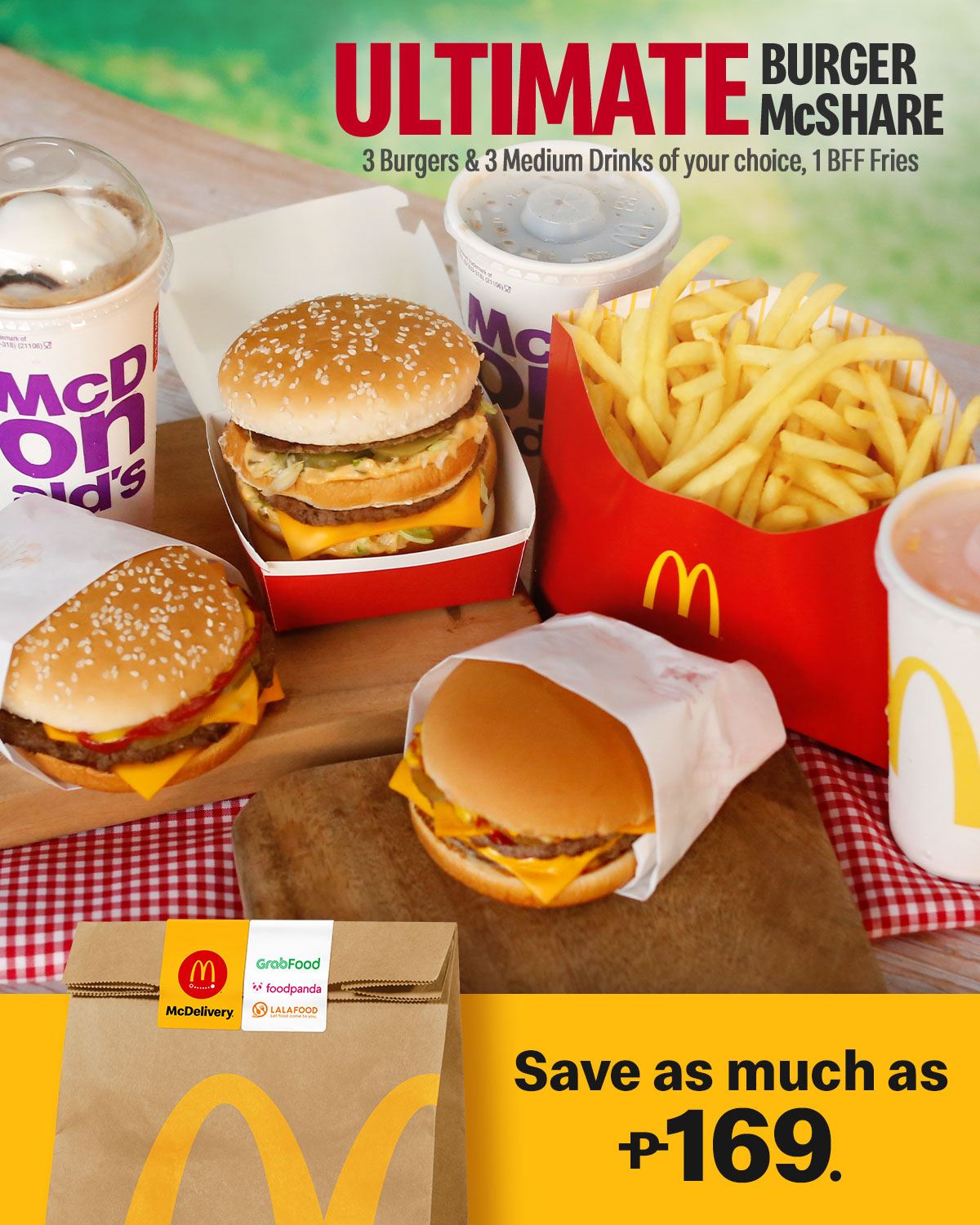 McDonald’s Ultimate Burger McShare Promo Manila On Sale