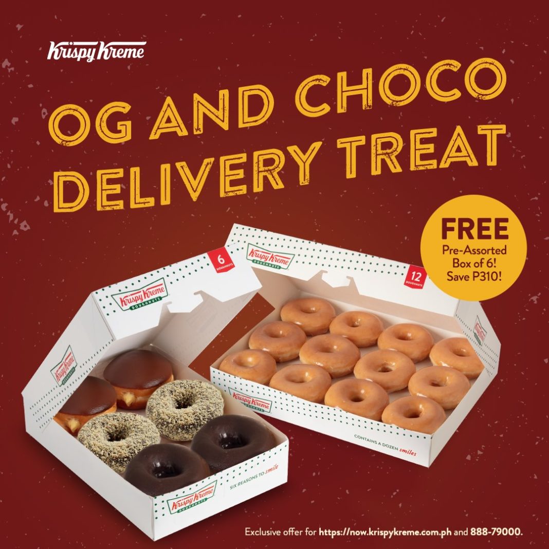 Krispy Kreme – Get FREE Pre-Assorted Box of 6 Promo | Manila On Sale