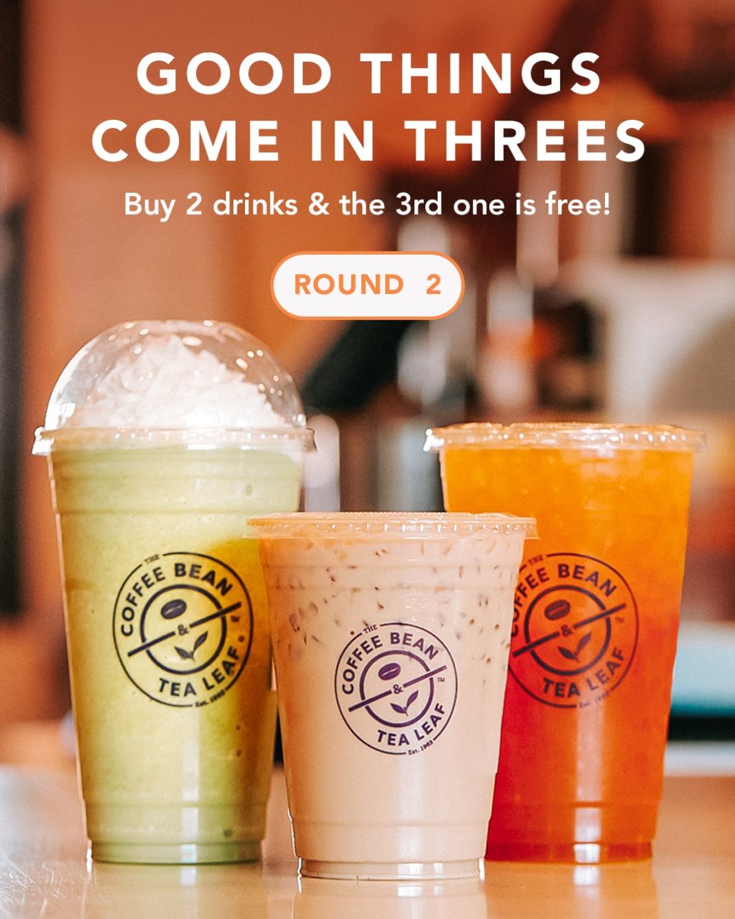 Coffee Bean BUY 2 GET 1 Promo Manila On Sale