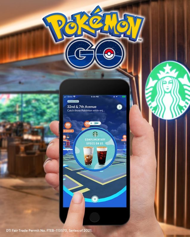 Starbucks + Pokémon GO Upsize Promo Manila On Sale