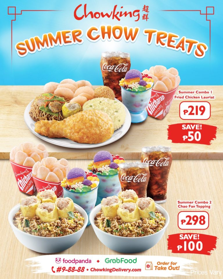 Chowking – Summer Chow Treats Combo | Manila On Sale