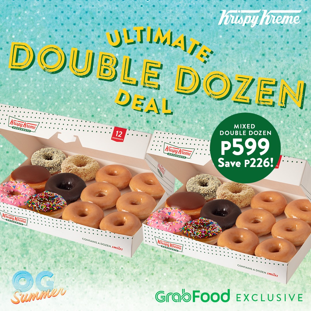 Krispy Kreme Ultimate Double Dozen Deal (Save P226) Manila On Sale