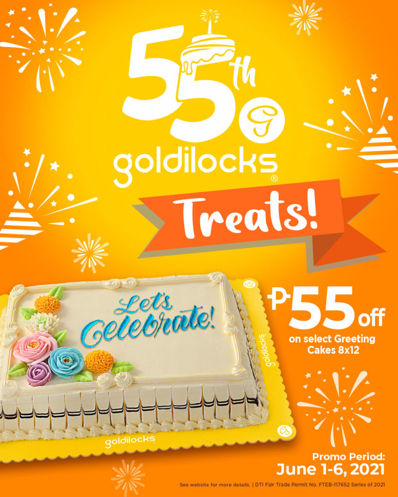 Goldilocks – 55th Anniversary Promo | Manila On Sale