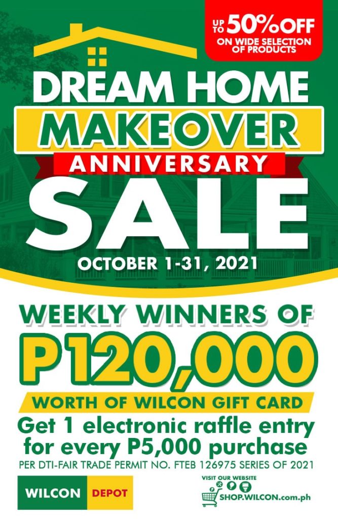 wilcon-depot-dream-home-makeover-anniversary-sale-manila-on-sale