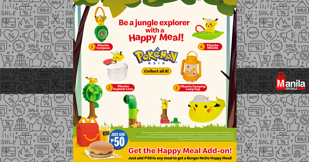 McDonald’s Pokémon Happy Meal Manila On Sale