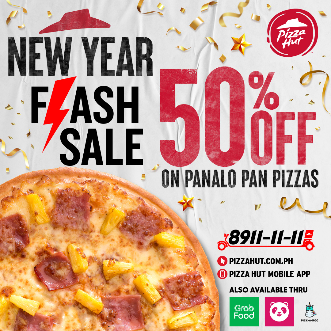 Pizza Hut 50 OFF Panalo Pan Pizza Promo Manila On Sale