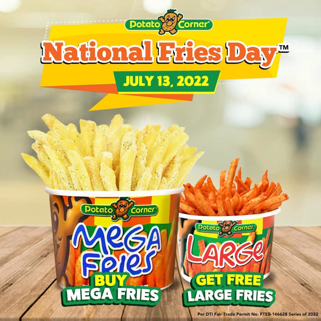 Potato Corner National Fries Day Promo Manila On Sale