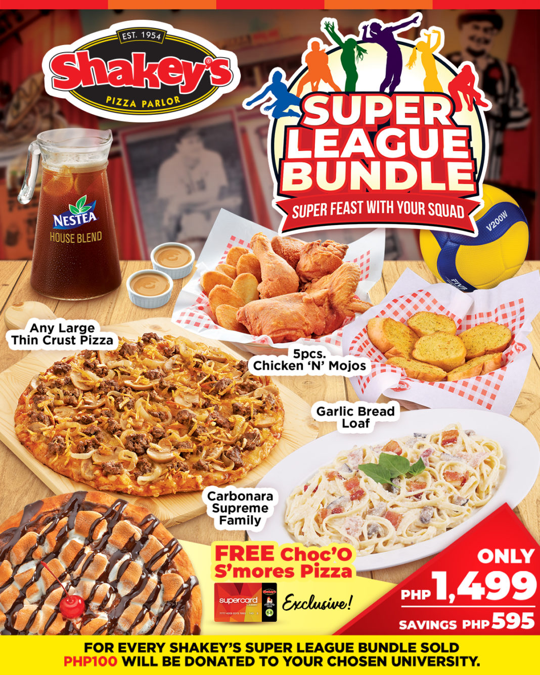 Shakey’s Super League Bundle Manila On Sale